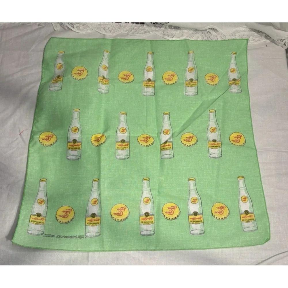 Topo Chico Brand Bandana & Socks Set – Bottles & Caps Print Advertising Vibrant